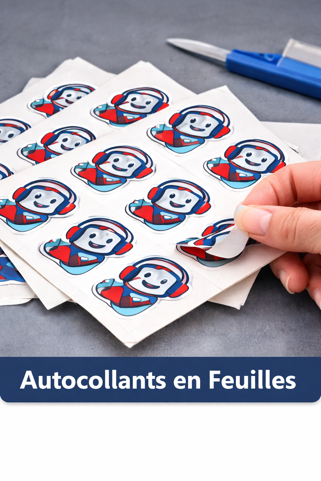 Autocollants personnalisés